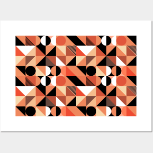 Beautiful colored geometric shapes Posters and Art